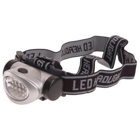 FAITHFULL Lampe frontale 8 led - 30 lumens (1/2)