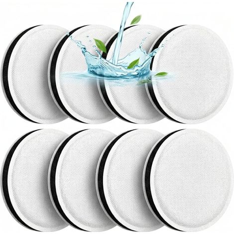 8 pièces disques filtre à eau de rechange, disques filtre à eau, bouteilles (1/5)