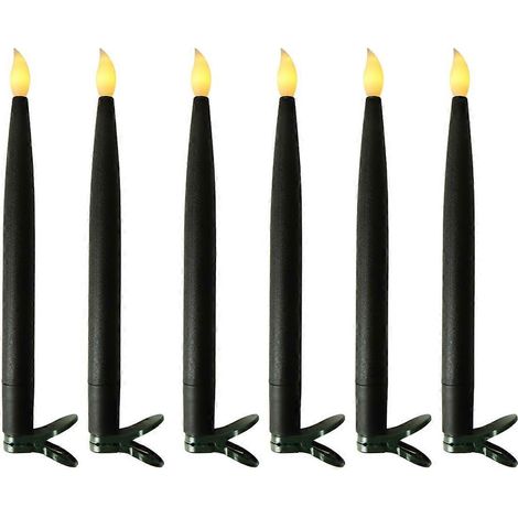 Bougies de Noël flottantes sans flamme blanches A-- (1/5)