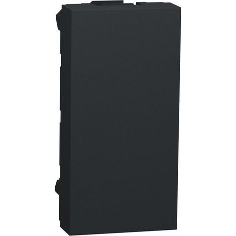 Tapa ciega 1 modulo antracita SCHNEIDER NU986554