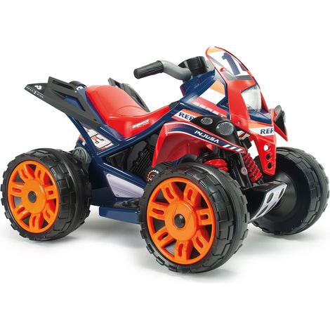 Quad Elettrico per Bambini 12V The Beast Repsol Fino a 6 km/h Rosso e Blu (1/5)