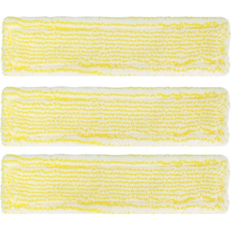 Lot de 3 tampons de nettoyage de vitres en microfibre pour nettoyeur de vitres Karcher WV2 WV5 (1/5)