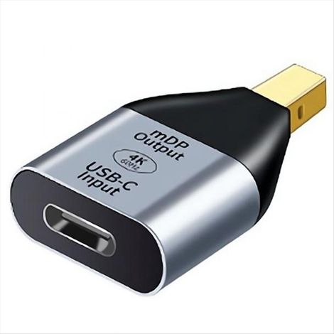 Mini DisplayPort USB-C Typ-C Stecker auf Mini DisplayPort Adapter (1/3)