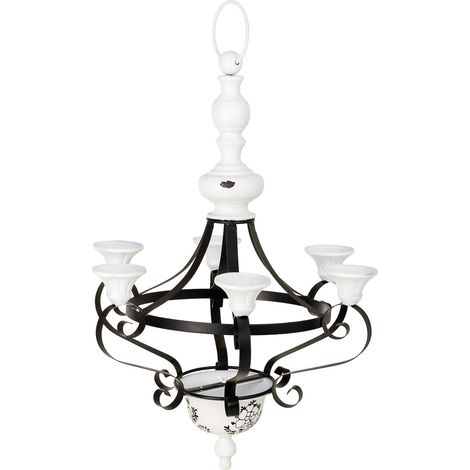 Candelabro de metal negro 52.07x45.72x67.31/74.93h cm (1/5)