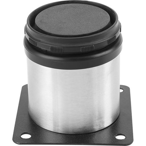 Verstellbare Füße für Tische und Regale aus Edelstahl – Durchmesser 50 mm – Höhen 60/80/100/120/150 mm (1/5)