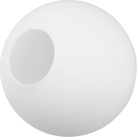 Abat-jour sphérique en verre dépoli de 12 cm, accessoire de suspension pour salon et chambre, éclairage doux, ambiance naturelle (1/5)