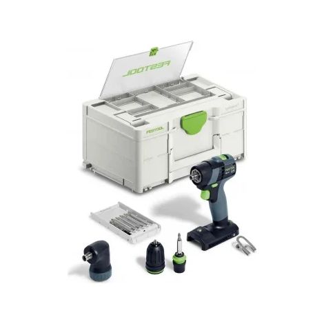 Trapano avvitatore a batteria Festool TXS 18-Basic Solo + accessori in systainer M 187