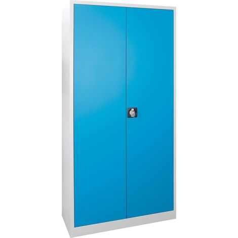 ADB Flügeltürenschrank 92x42x195 cm Werkstattschrank Materialschrank Büroschrank (1/5)