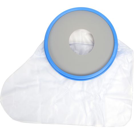 Chaussons de bain adulte bleus avec boucles en PP, protection antidérapante, taille unique, H210229cm (1/5)
