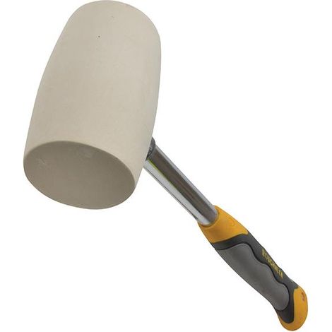Roughneck Non-Marking White Rubber Mallet 680g (24oz) ROU61224 (1/3)