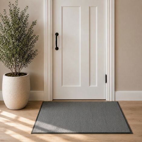 Tapis absorbant Twister 80x120cm gris (1/4)