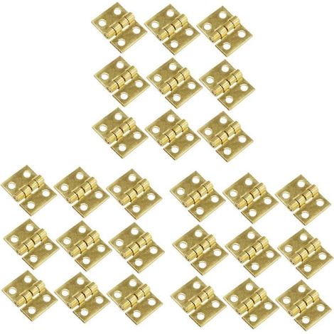 150 charnières décoratives pour portes, tiroirs et boîtes à bijoux (1/5)