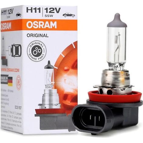 Lampadina alogena OSRAM 64211 Fold-Out Shell Original Line H11 55W Y115481, pezzo unico