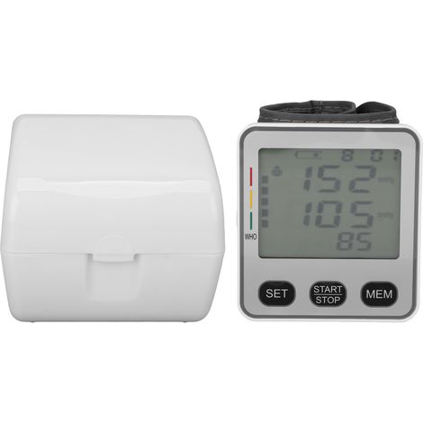 Tensiomètre Électronique de Poignet avec Affichage LCD et Fonction Vocale - Portable pour Voyage et Maison (1/5)