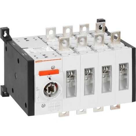 Commutatore sezionatore quadripolare IEC/EN 250A Lovato GLC0250T4C1