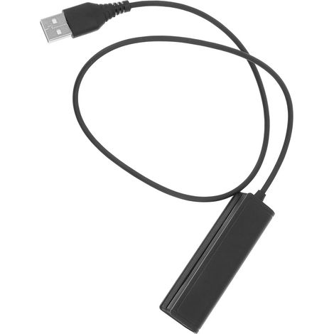 Adaptateur USB Femelle vers Prise Rj9 Câble Adaptateur en Plastique Compact pour Casque avec pour Bureau à Domicile et Voyage (1/5)