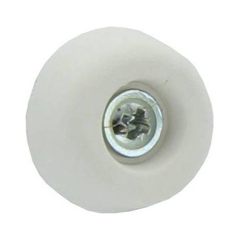 CONF.8 SOTTOSEDIE CONO C-VITI MM.30 BIANCO* PLASTIMETAL CF 20,0
