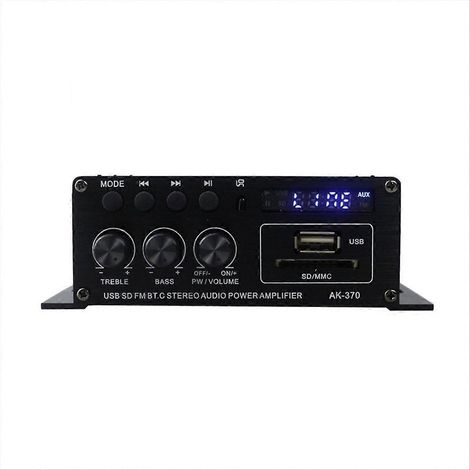 Leistungsstarker digitaler Mini-Autoverstärker für Heimkino, Musikclub und kompakte Stereoanlage (1/5)