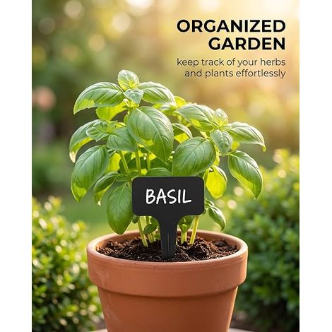 Étiquettes Jardin Extérieur Étiquettes Plantes Stylo Étiquetage Étanche Marqueurs Potager Plantes Potagères Légumes Herbes Aromatiques (1/4)