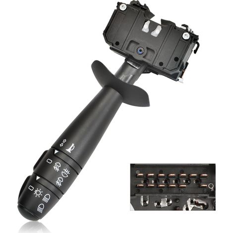 Commodo pour 2 2007-2014 7701072110 Commodo Interrupteur Colonne Direction Phare Tige Direction II (13 pins) (1/5)