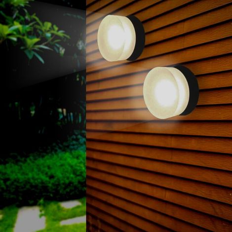 Applique murale extérieure ronde LED 15W – IP65 – 1000 lumens – Éclairage efficace pour terrasse, jardin ou entrée de maison