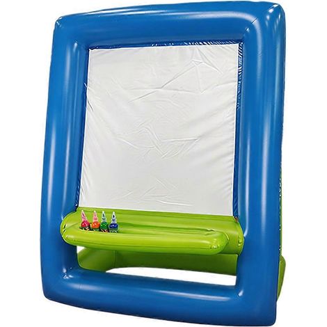 Chevalet gonflable pour enfants - Chevalet d'art gonflable en PVC lavable pour les tout-petits, tableau de dessin et de peinture double face pour l'intérieur et l'extérieur (1/5)