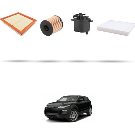 Kit tagliando 4 filtri compatibile con Land Rover Evoque (L538) 2.2 Sd4 140kw dal 2011 (1/5)