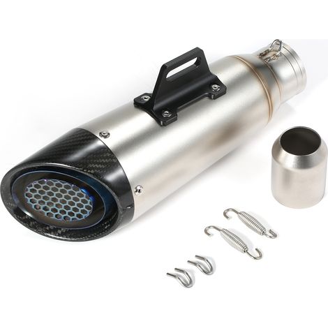 Silencieux d'échappement universel 38-51mm, adapté aux motos et ATV. (1/5)