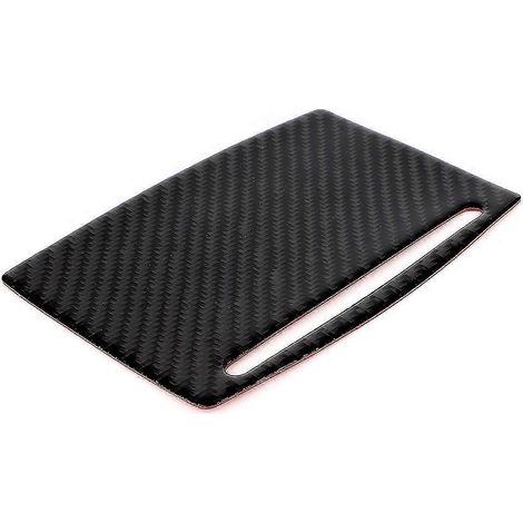 Couvercle de gobelet en fibre de carbone, compatible avec Audi A6 et A7 (2012–2018, conduite à gauche) (1/5)