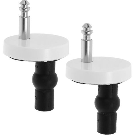 boulons de fixation pour abattant de WC, vis de fixation supérieures, charnières et fixations compatibles avec les abattants de WC. WHBYV (1/4)