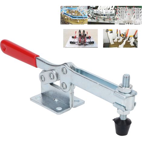 Mecanismo de bloqueo de trinquete Manual 230 kg Fuerza de sujeción horizontal con manipulador de plástico para soldadura (1/5)
