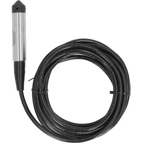 Transmetteur de niveau de liquide, capteur d'eau Submersible, détecteur 4-20mA DC12-30V, sonde en acier inoxydable 0-1m (1/5)