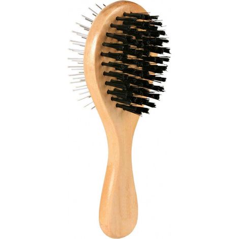 Brosse double face 17 cm pour chat et chien - Trixie (1/3)