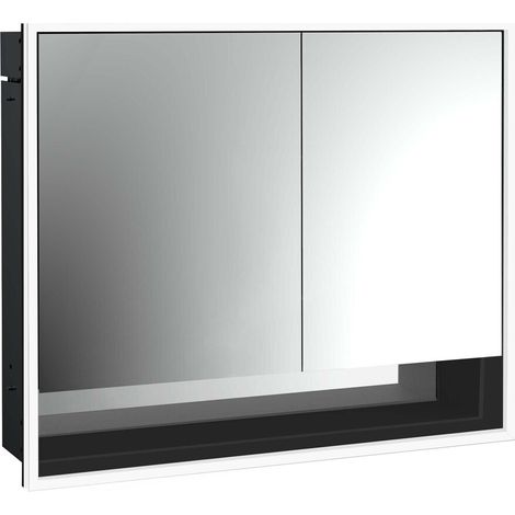 emco loft Lichtspiegelschrank mit Unterfach, 800mm, 2 Türen, (1/5)