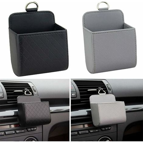 2pcs Multifonctionnel Bote de rangement de Voiture Organisateur de voiture pour le, clé, Carte de stationnement, Argent de poche, des factures, des étuis à cigarettes ou des produits chimique (1/5)