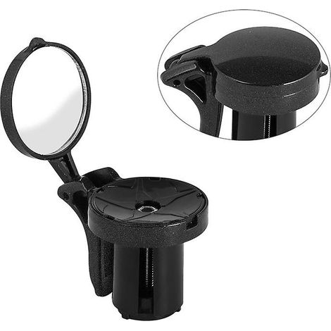 Rétroviseur pliable pour guidon de vélo de route avec rotation à 360 degrés et verre convexe (1/5)