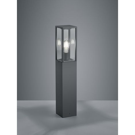 Poste alto de exterior Garonne Antracita H80 cm Trio Lighting (1/3)