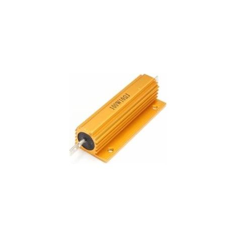 Resistencia bobinada de 100 W y 8 ohmios.