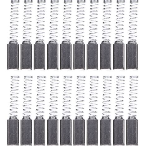 GARRYFIZH Lot de 20 balais de charbon pour moteur électrique 250 W de rechange pour machine à coudre (1/5)