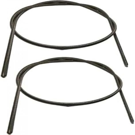 Cable Interne Flexible - 1,2 M - Pour Debroussailleuse - Compatible FS38 FS40 FS45 FS46 FS50 FS72 FS75 FSE60 FSE71 FSE81 - Référence 41307113200 - Lot De 2