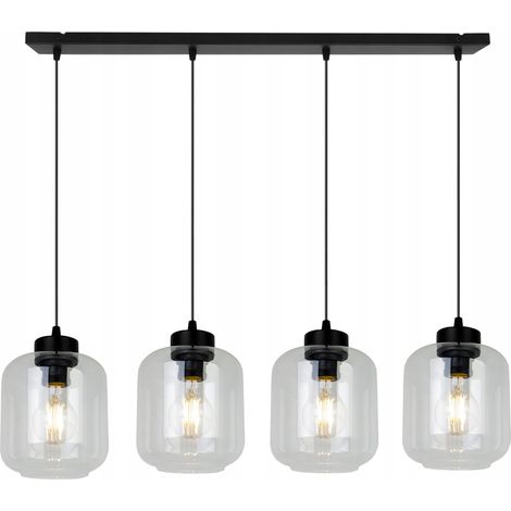 MODERNE ELEGANTE HÄNGELAMPE, GLASSCHIRM (1/5)