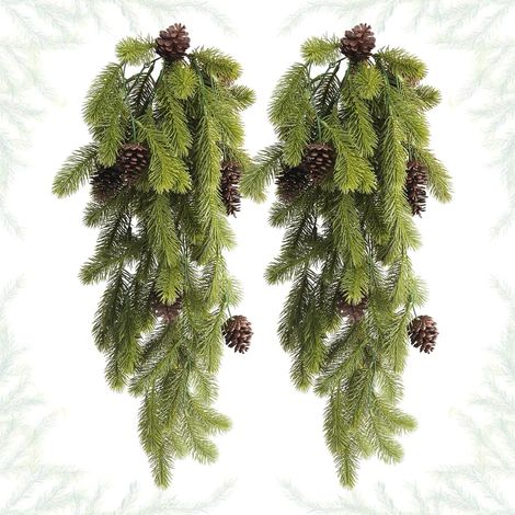 Branche de Sapin Artificiel 2 Pièces 74 cm Fausse Branche de Sapin (1/5)