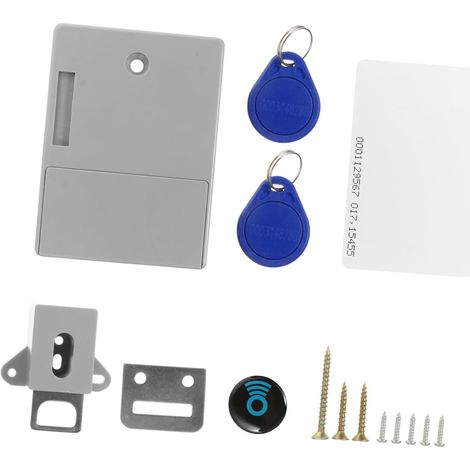 Serrure intelligente pour armoire, capteur électronique invisible (1/5)