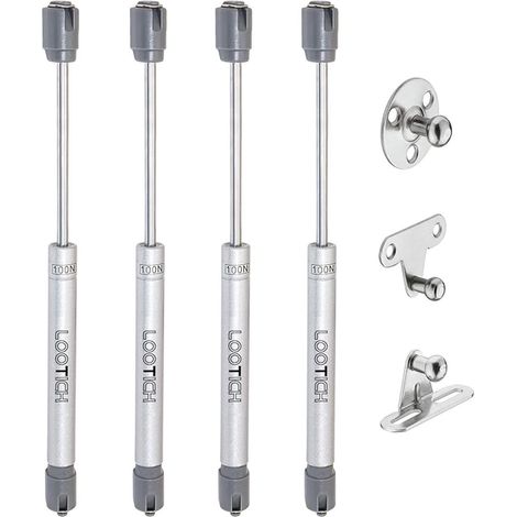 Hydraulique Ressort Piston Vérin à Gaz Amortisseurs pour Porte Armoire Meuble de Cuisine Abattant Pneumatique Soutien Charnière Ouverture (1/5)