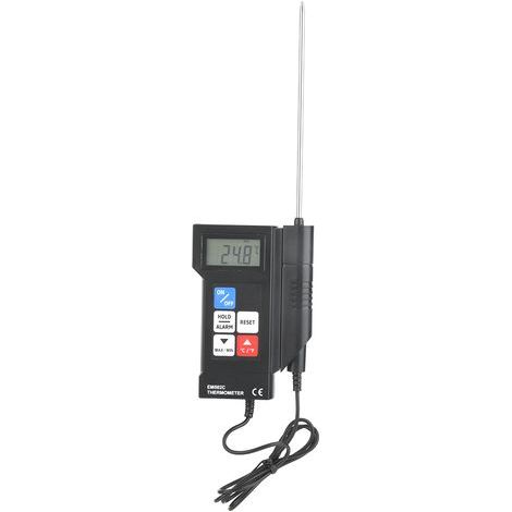 EM502C Professionelles digitales Lebensmittelthermometer mit Sonde (1/5)
