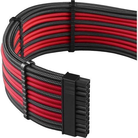 CableMod PRO ModMesh C-Series RMi/RMx Negro/Rojo - Kit de cables