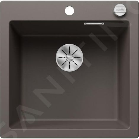 Blanco Pleon 5 - Évier en Silgranit, 515x510 mm, avec commande du vidage, InFino, gris 527317 (1/3)