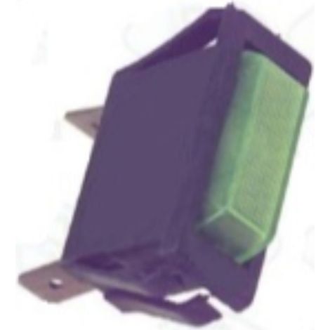 Piloto de señalizacion 11x30 mm. verde