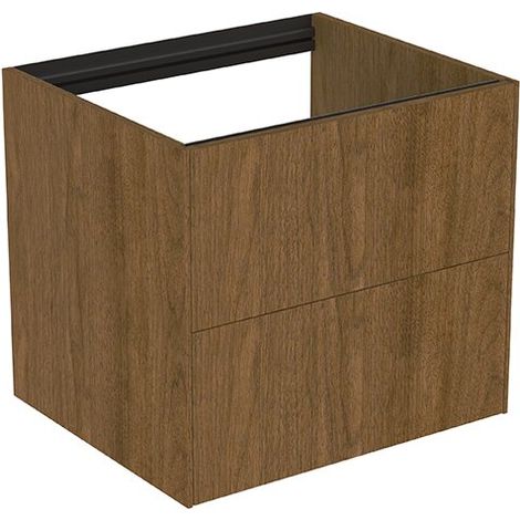 IDEAL STANDARD T4355Y5 meuble-bas WT Conca, 2 tiroirs (1/2)