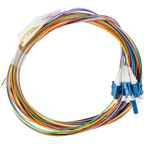 Câble fibre optique RS PRO 2m Avec connecteur / Câble spirale, OS1 Mono-mode ( Prix pour 1 )